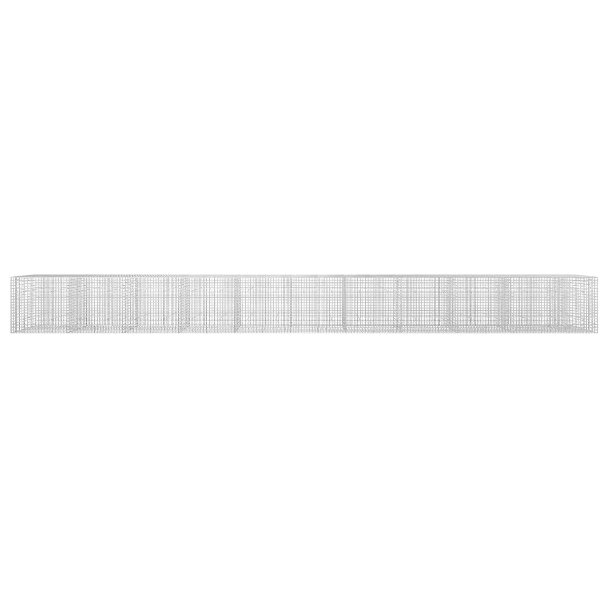 Γκαμπιόν με Σύρμα 3,5 mm και Πλέγμα 5x5 cm 1050x30x100 εκ - Pakobazaar