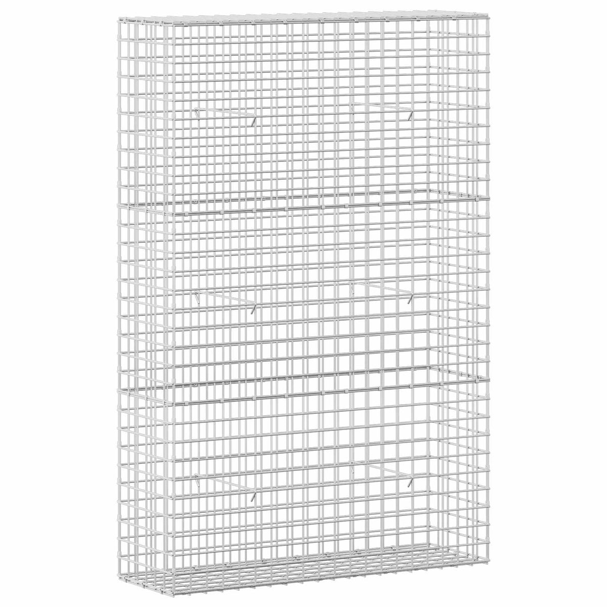 Γκαμπιόν με Σύρμα 3,5 mm και Πλέγμα 5x5 cm 100x30x150 εκ - Pakobazaar