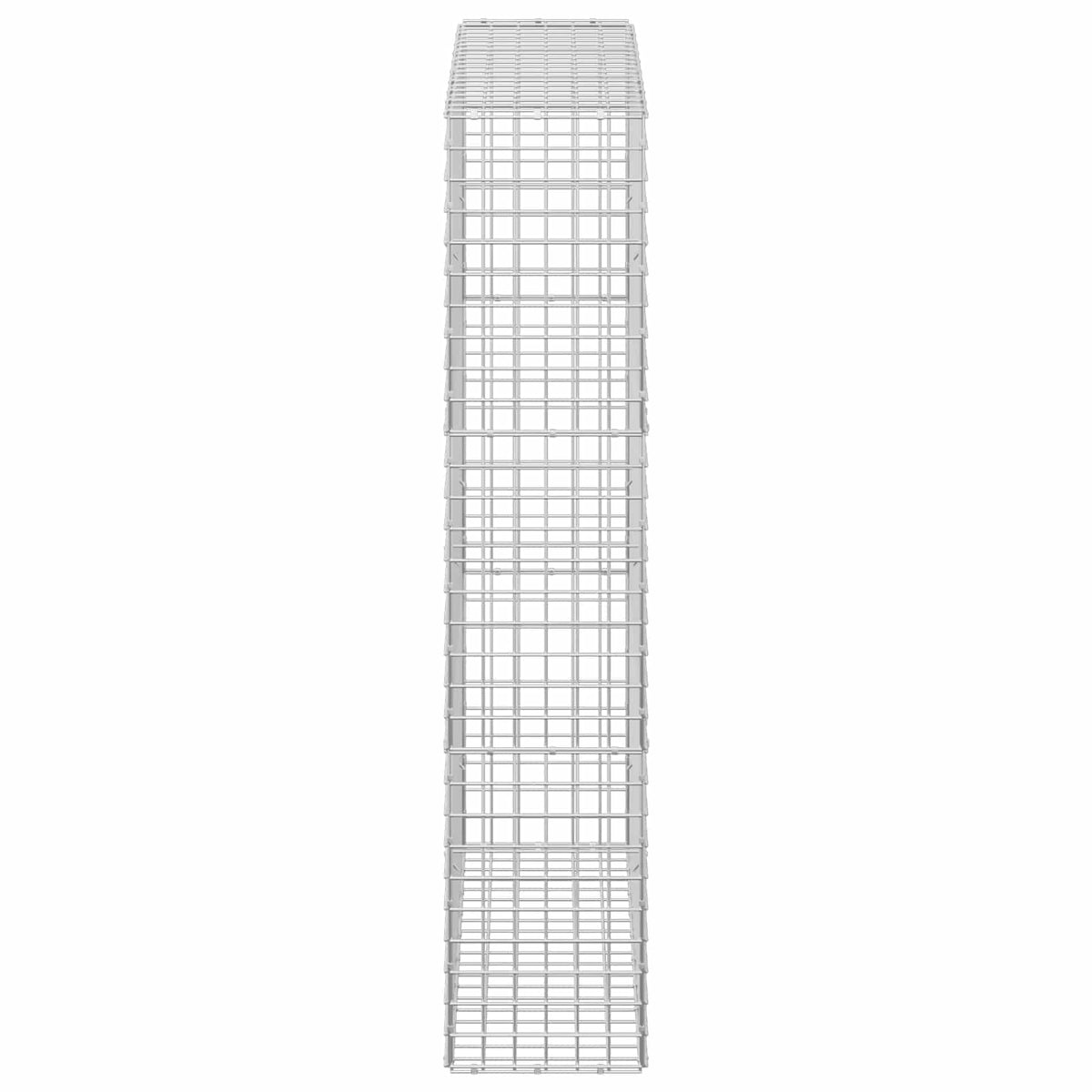 Γκαμπιόν με Σύρμα 3,5 mm και Πλέγμα 5x5 cm 100x30x150 εκ - Pakobazaar