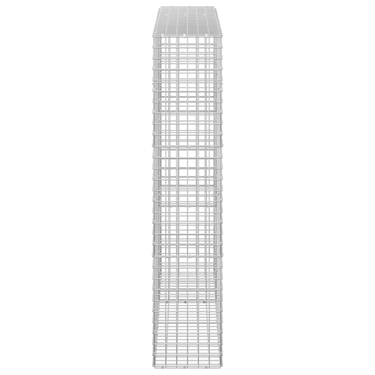 Γκαμπιόν με Σύρμα 3,5 mm και Πλέγμα 5x5 cm 150x30x150 εκ - Pakobazaar