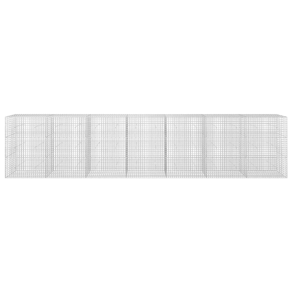 Γκαμπιόν με Σύρμα 3,5 mm και Πλέγμα 5x5 cm 700x30x150 εκ - Pakobazaar
