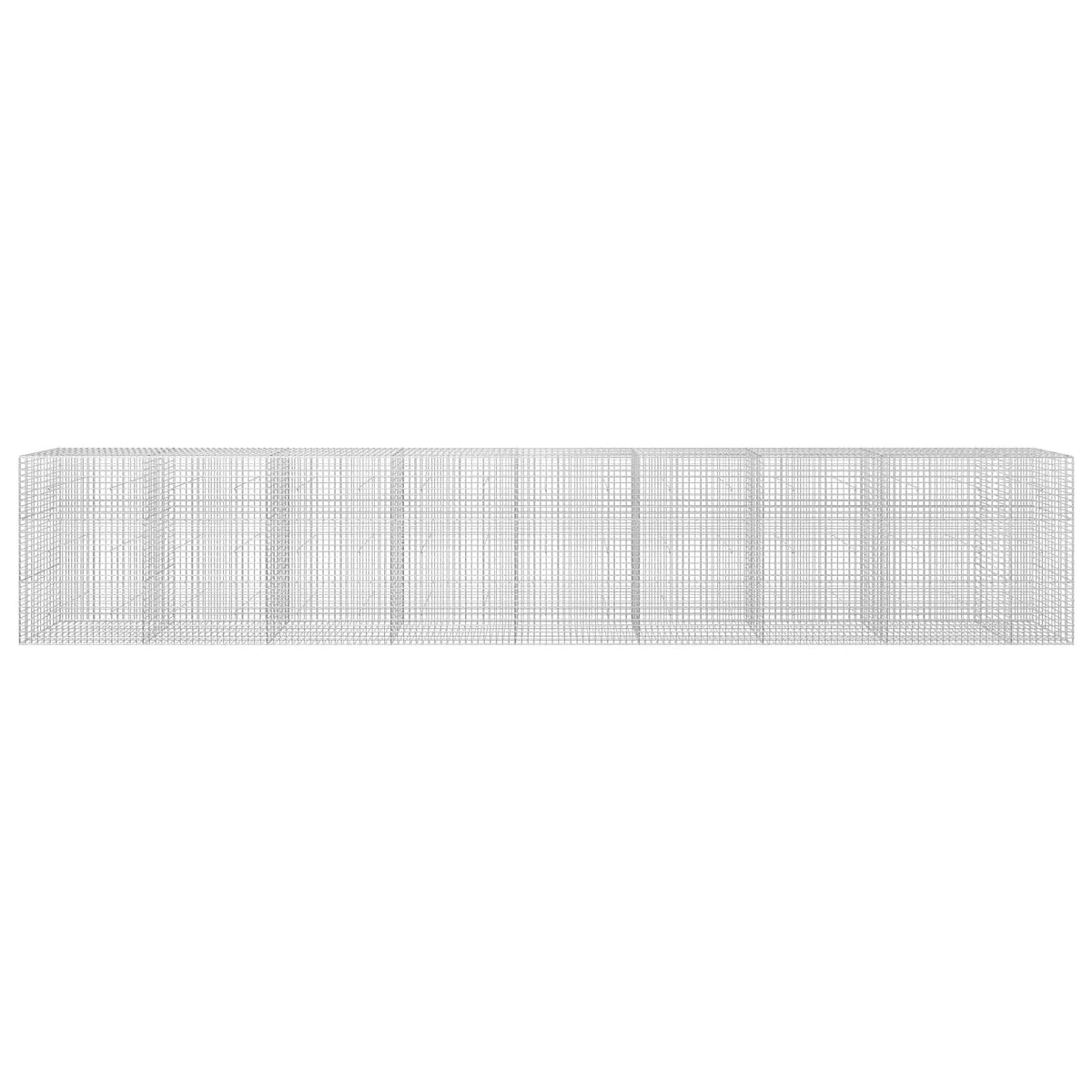 Γκαμπιόν με Σύρμα 3,5 mm και Πλέγμα 5x5 cm 850x30x150 εκ - Pakobazaar