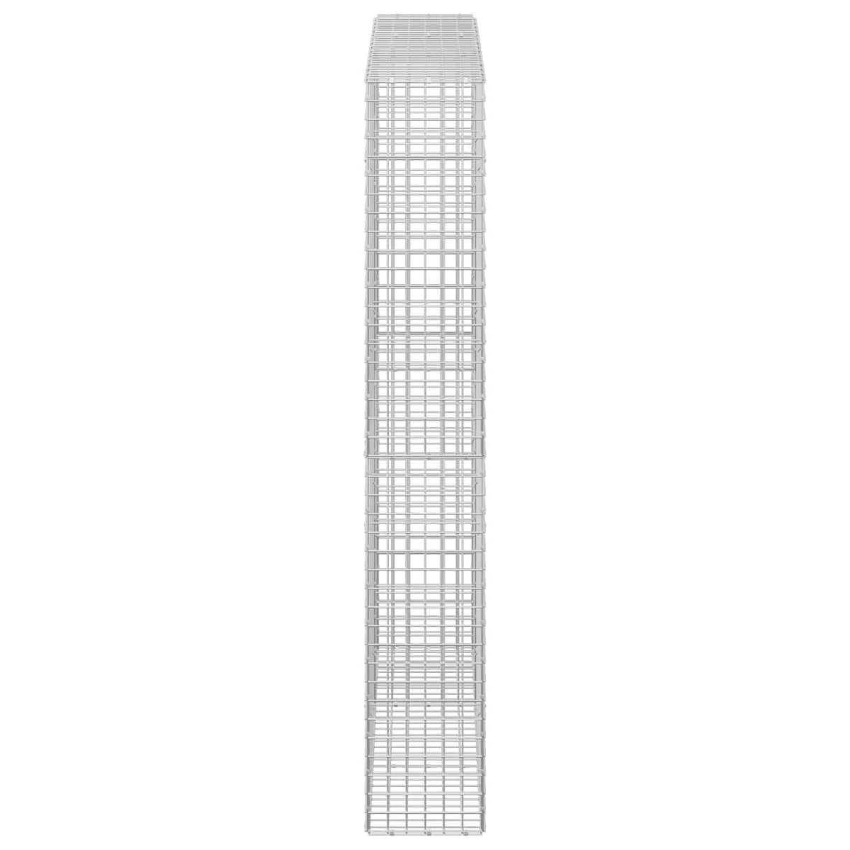 Γκαμπιόν με Σύρμα 3,5 mm και Πλέγμα 5x5 cm 150x30x200 εκ - Pakobazaar