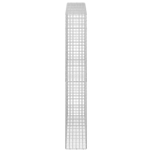 Γκαμπιόν με Σύρμα 3,5 mm και Πλέγμα 5x5 cm 150x30x200 εκ - Pakobazaar