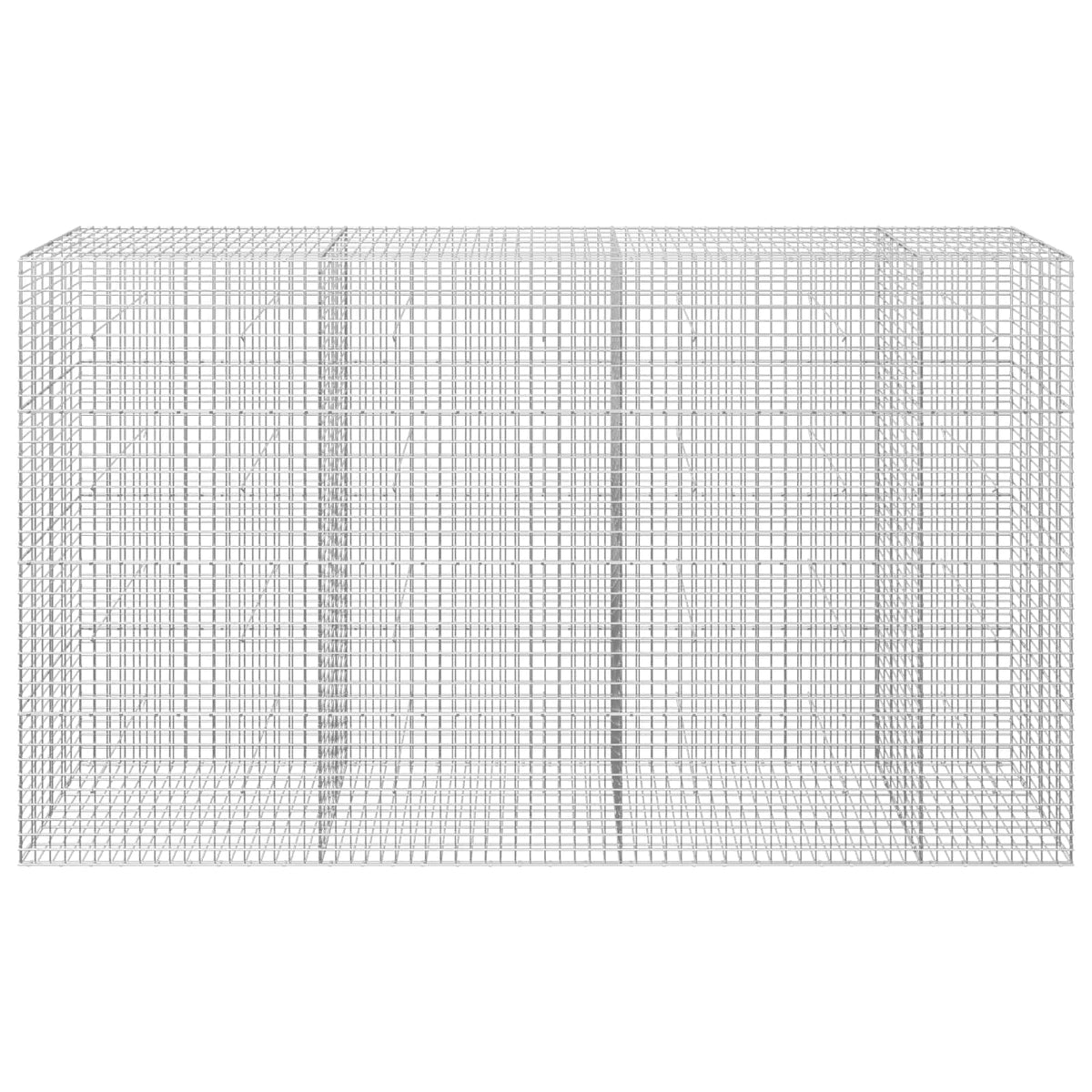 Γκαμπιόν με Σύρμα 3,5 mm και Πλέγμα 5x5 cm 350x30x200 εκ - Pakobazaar