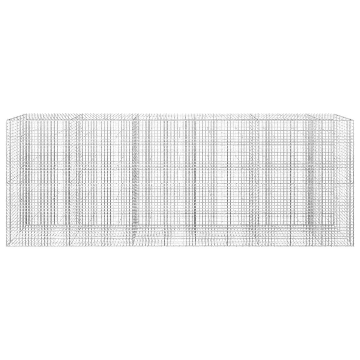 Γκαμπιόν με Σύρμα 3,5 mm και Πλέγμα 5x5 cm 550x30x200 εκ - Pakobazaar