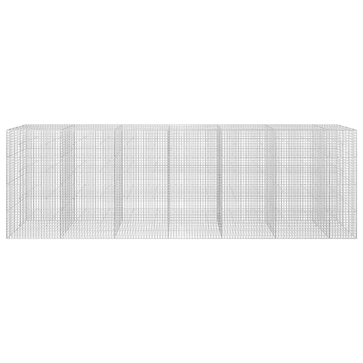 Γκαμπιόν με Σύρμα 3,5 mm και Πλέγμα 5x5 cm 650x30x200 εκ - Pakobazaar