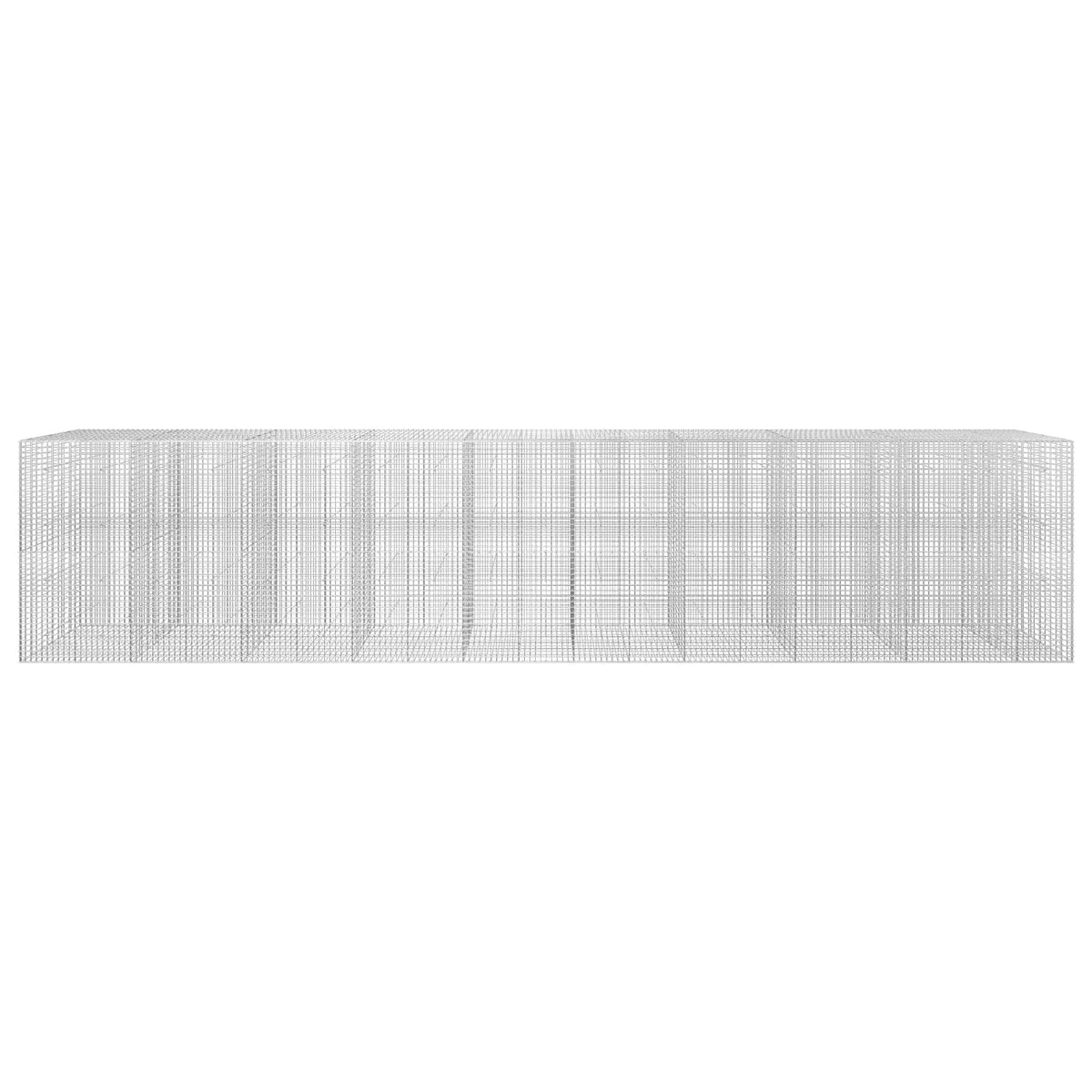Γκαμπιόν με Σύρμα 3,5 mm και Πλέγμα 5x5 cm 950x30x200 εκ - Pakobazaar