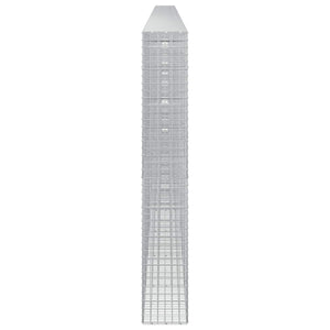 Γκαμπιόν με Σύρμα 3,5 mm και Πλέγμα 5x5 cm 1050x30x200 εκ - Pakobazaar