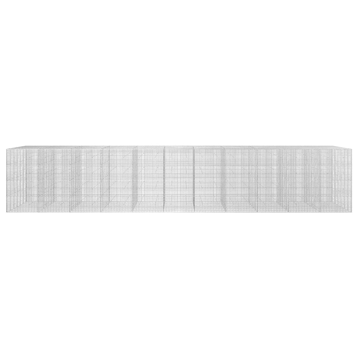 Γκαμπιόν με Σύρμα 3,5 mm και Πλέγμα 5x5 cm 1100x30x200 εκ - Pakobazaar