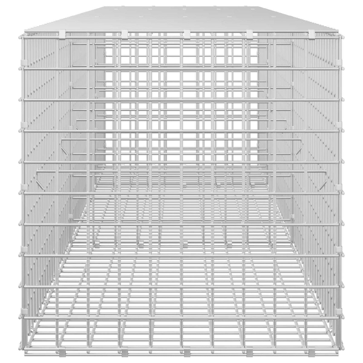 Γκαμπιόν με Σύρμα 3,5 mm και Πλέγμα 5x5 cm 250x50x50 εκ - Pakobazaar