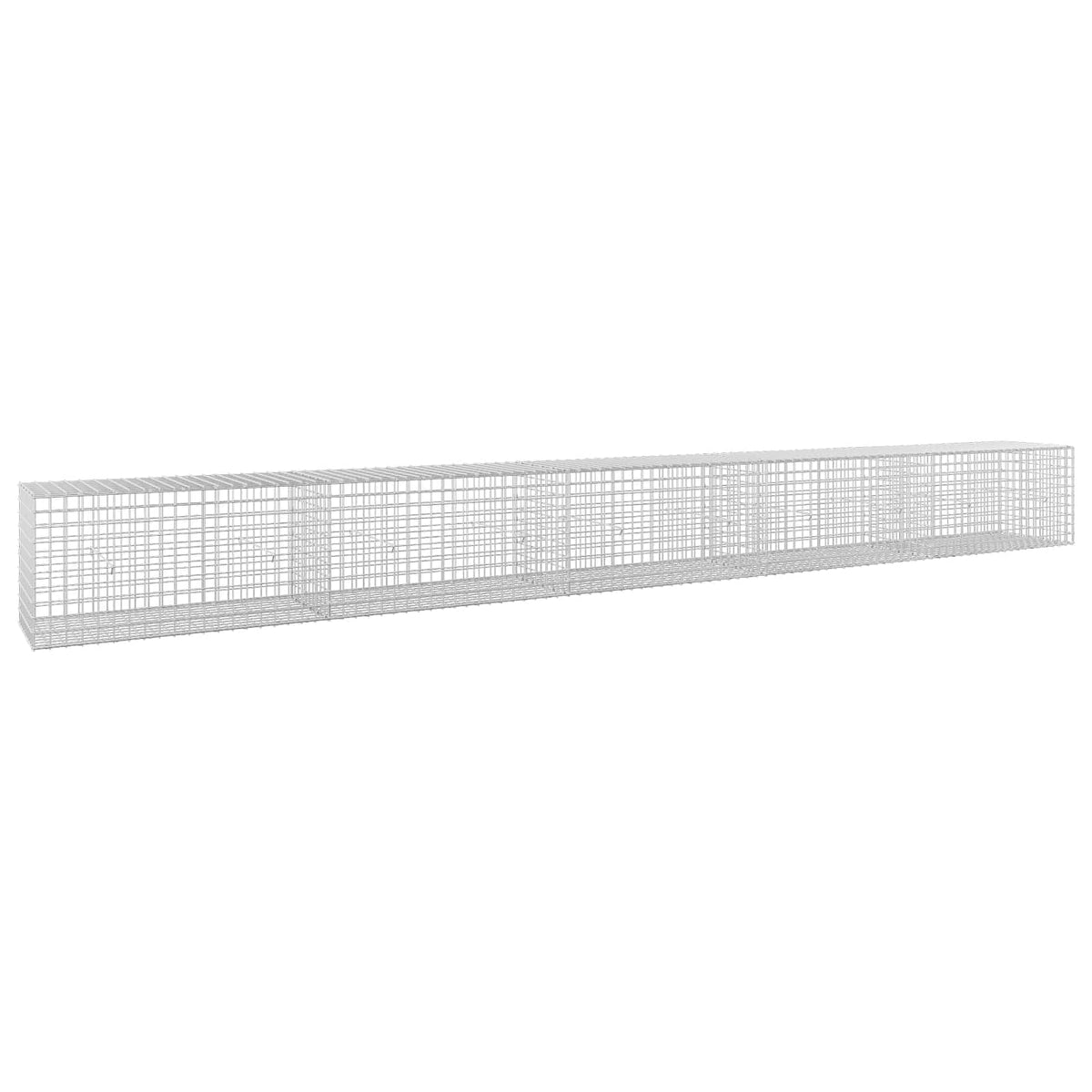 Γκαμπιόν με Σύρμα 3,5 mm και Πλέγμα 5x5 cm 500x50x50 εκ - Pakobazaar