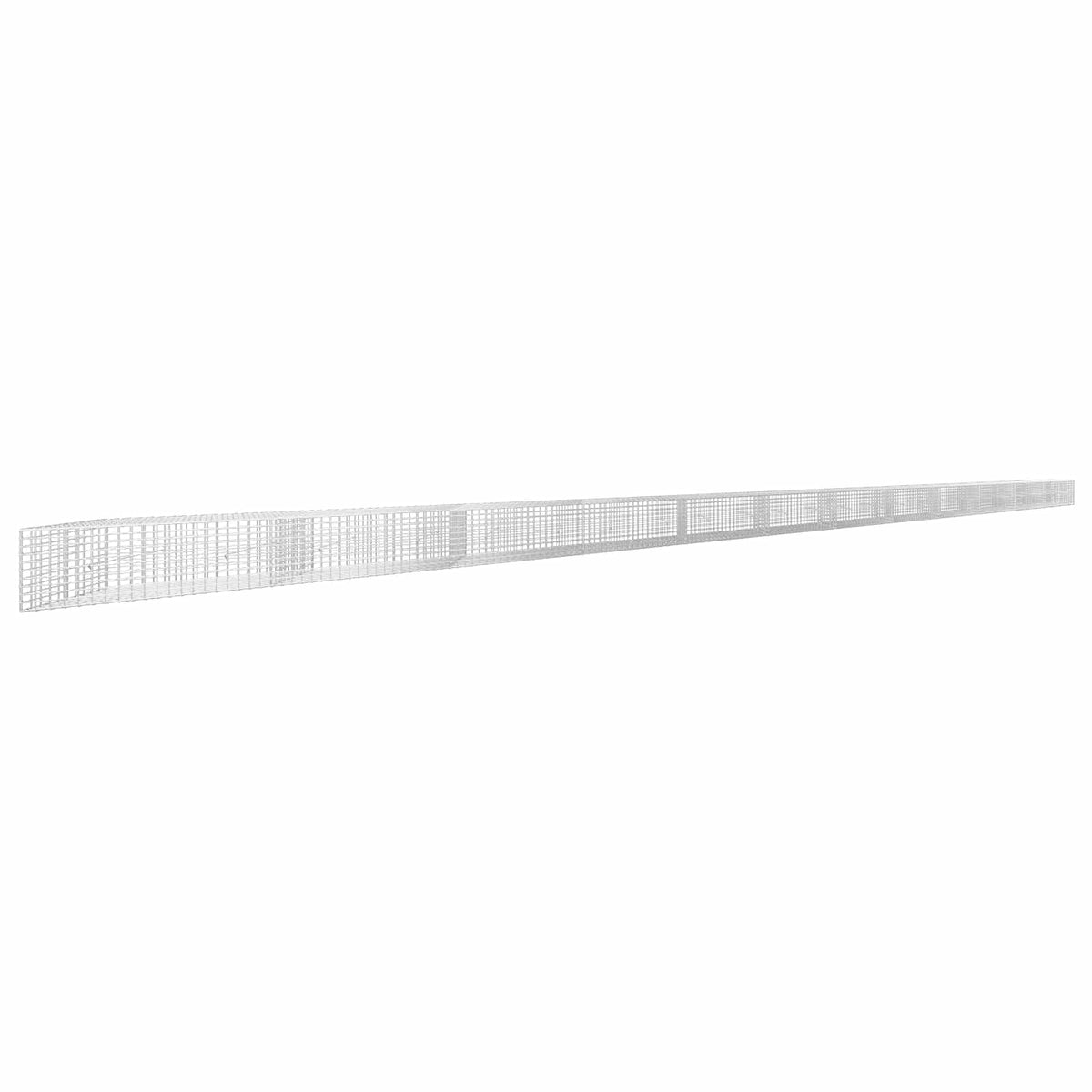 Γκαμπιόν με Σύρμα 3,5 mm και Πλέγμα 5x5 cm 1200x50x50 εκ - Pakobazaar