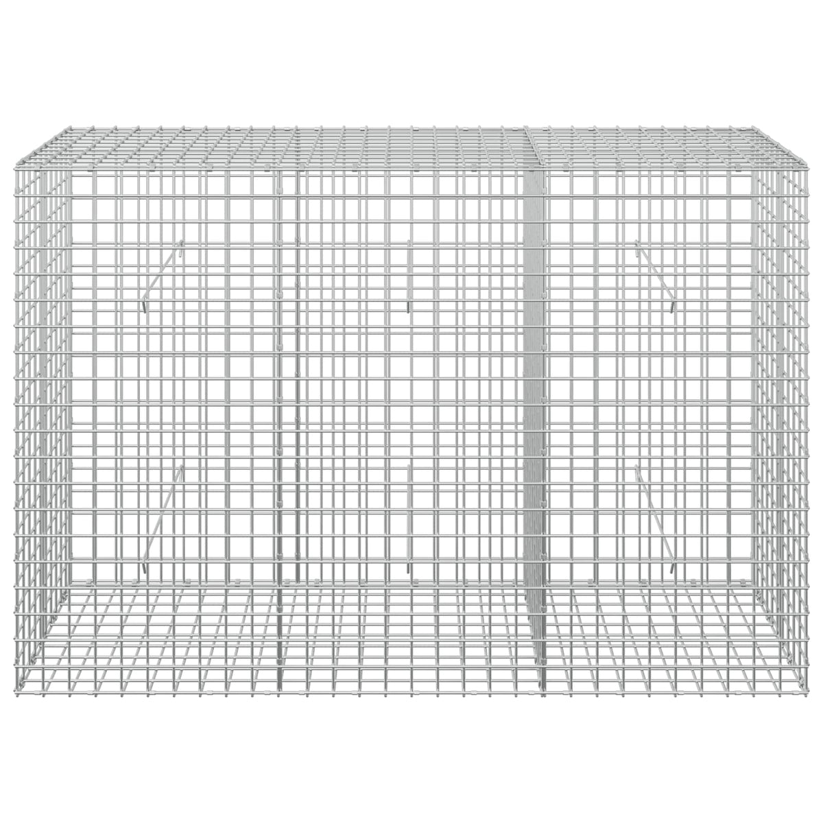 Γκαμπιόν με Σύρμα 3,5 mm και Πλέγμα 5x5 cm 150x50x100 εκ. - Pakobazaar