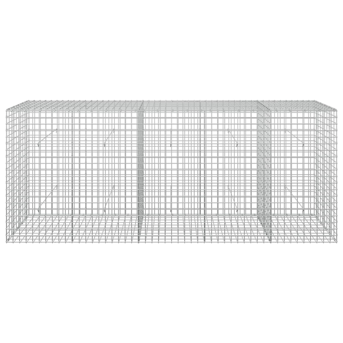 Γκαμπιόν με Σύρμα 3,5 mm και Πλέγμα 5x5 cm 250x50x100 εκ