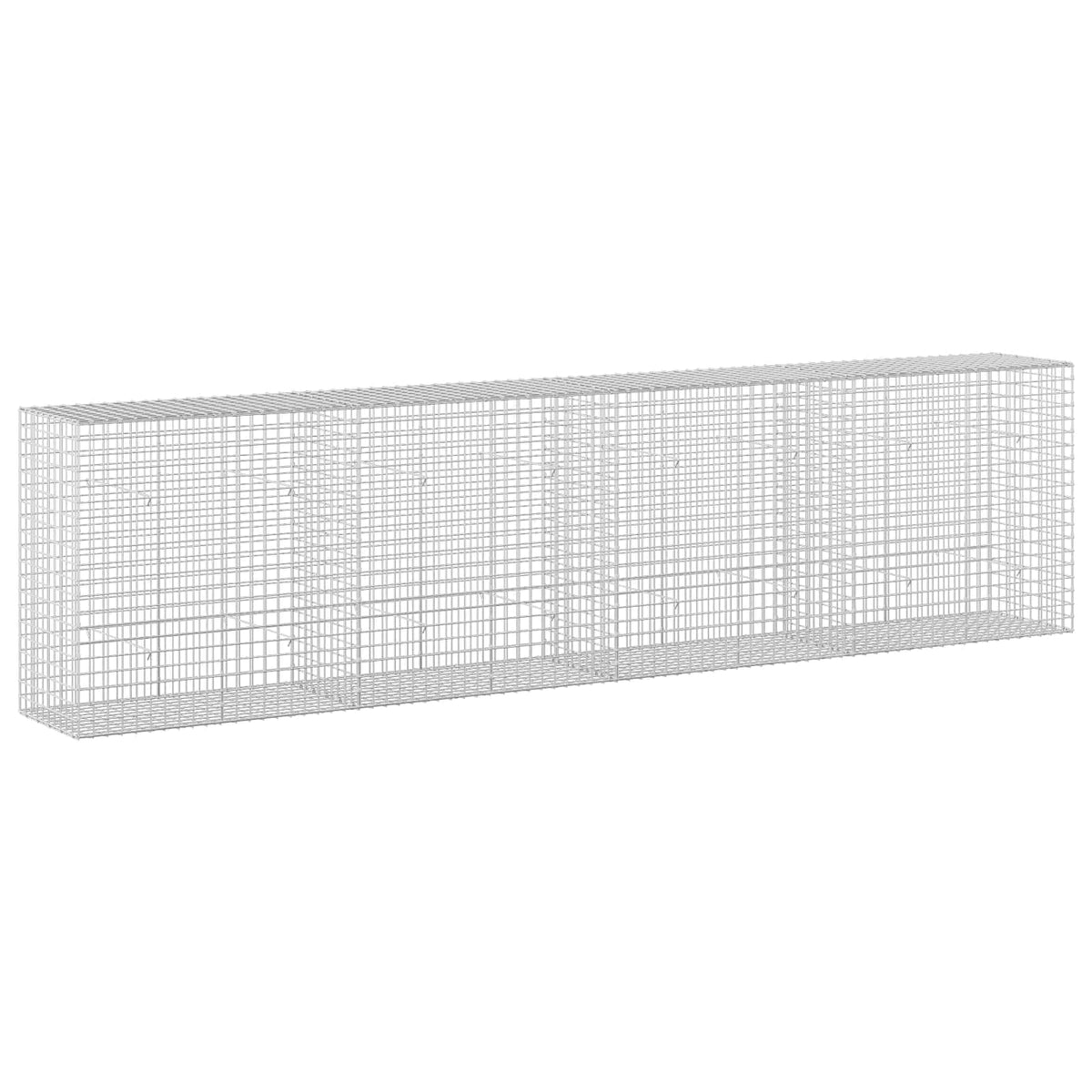 Γκαμπιόν με Σύρμα 3,5 mm και Πλέγμα 5x5 cm 400x50x100 εκ - Pakobazaar