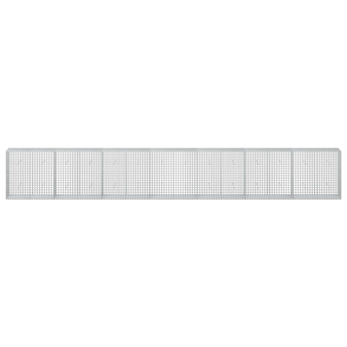 Γκαμπιόν με Σύρμα 3,5 mm και Πλέγμα 5x5 cm 700x50x100 εκ - Pakobazaar