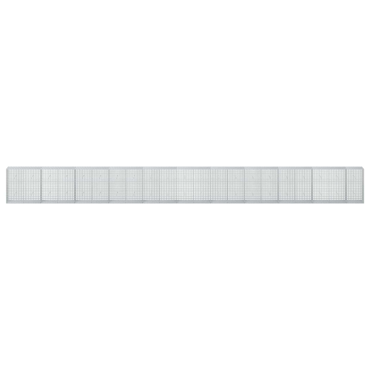 Γκαμπιόν με Σύρμα 3,5 mm και Πλέγμα 5x5 cm 1050x50x100 εκ - Pakobazaar