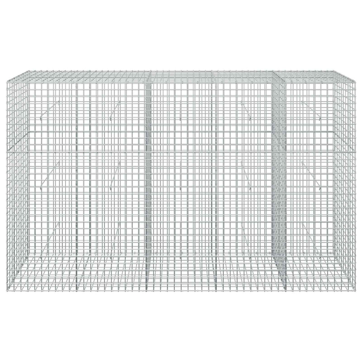 Γκαμπιόν με Σύρμα 3,5 mm και Πλέγμα 5x5 cm 250x50x150 εκ