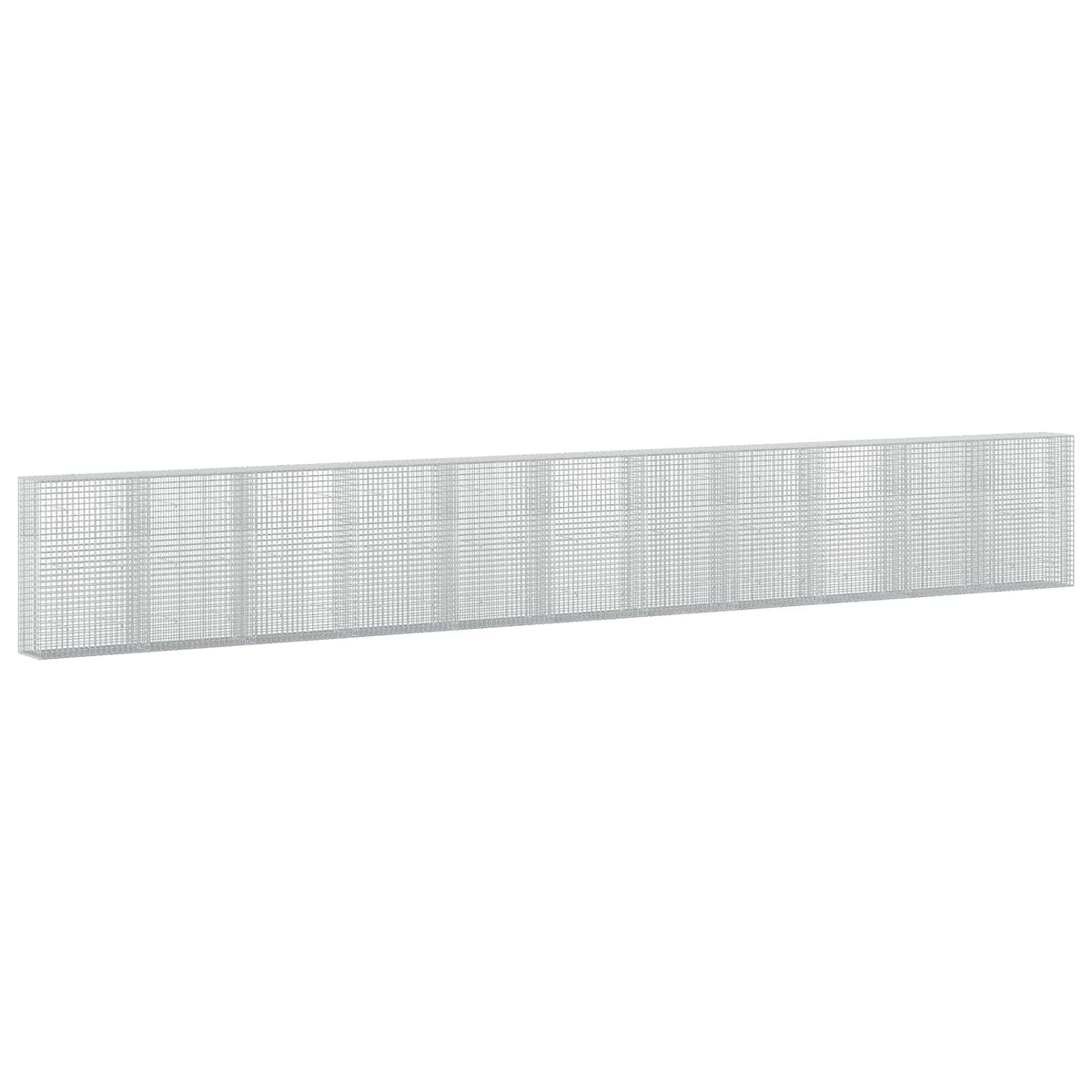 Γκαμπιόν με Σύρμα 3,5 mm και Πλέγμα 5x5 cm 1100x50x150 εκ - Pakobazaar