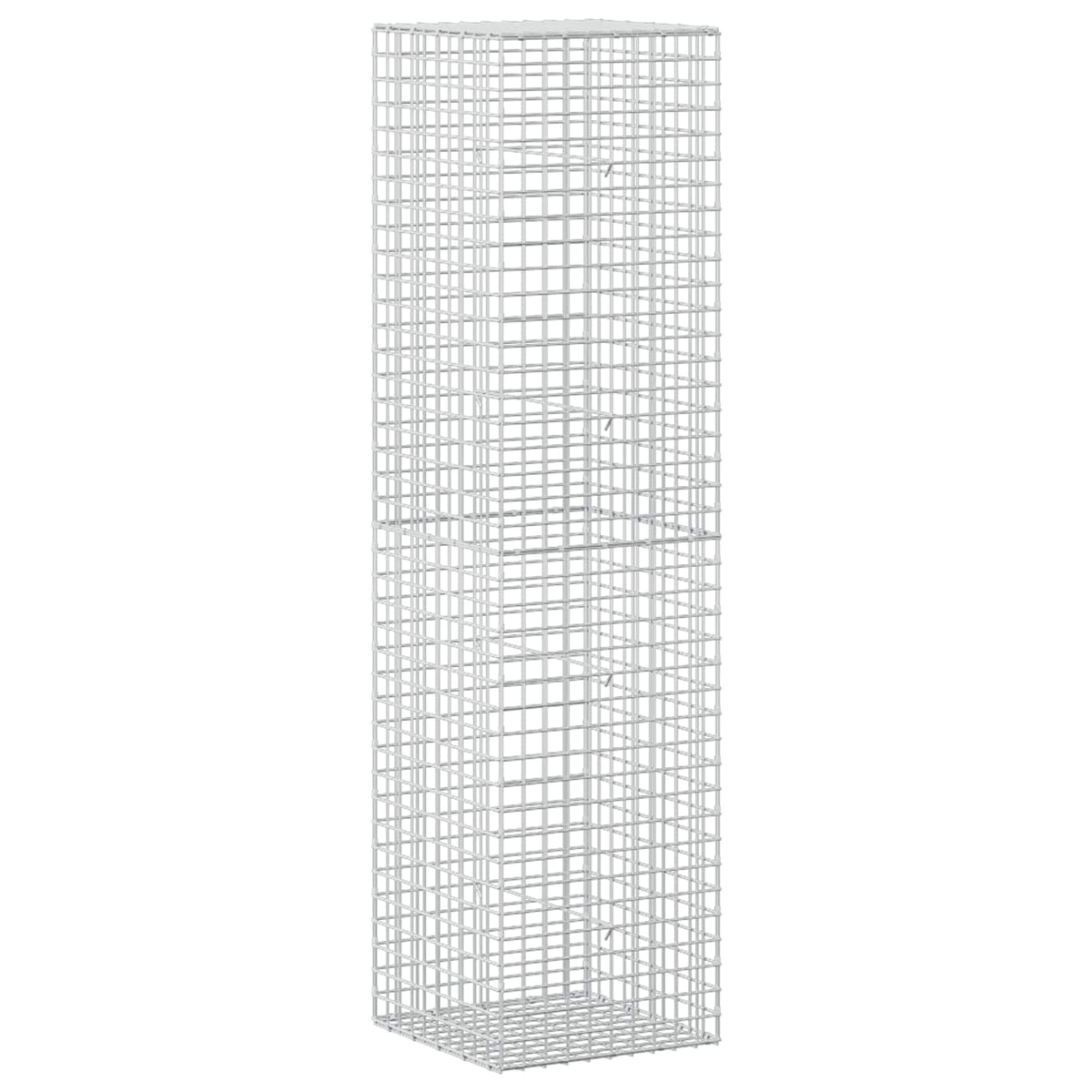 Γκαμπιόν με Σύρμα 3,5 mm και Πλέγμα 5x5 cm 50x50x200 εκ - Pakobazaar