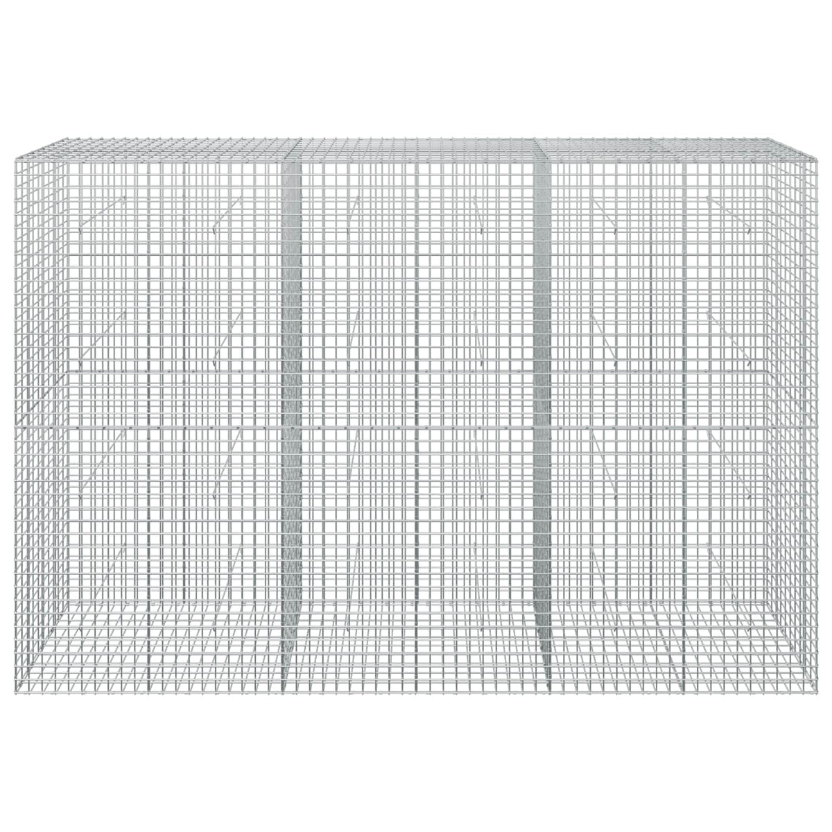 Γκαμπιόν με Σύρμα 3,5 mm και Πλέγμα 5x5 cm 300x50x200 εκ - Pakobazaar