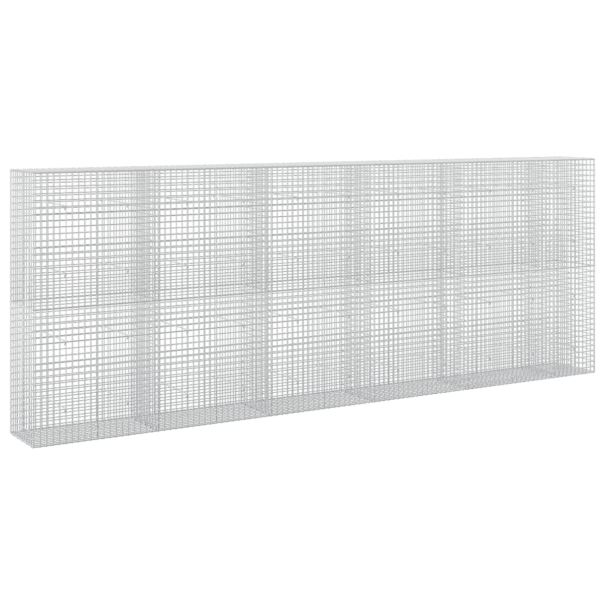 Γκαμπιόν με Σύρμα 3,5 mm και Πλέγμα 5x5 cm 550x50x200 εκ. - Pakobazaar