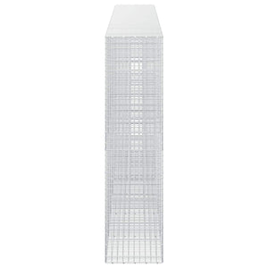 Γκαμπιόν με Σύρμα 3,5 mm και Πλέγμα 5x5 cm 550x50x200 εκ. - Pakobazaar