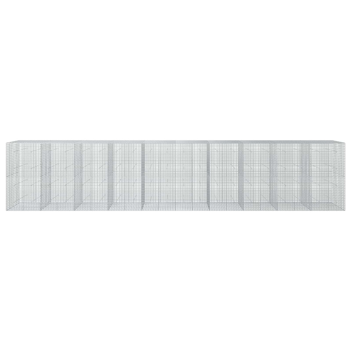 Γκαμπιόν με Σύρμα 3,5 mm και Πλέγμα 5x5 cm 1000x50x200 εκ - Pakobazaar