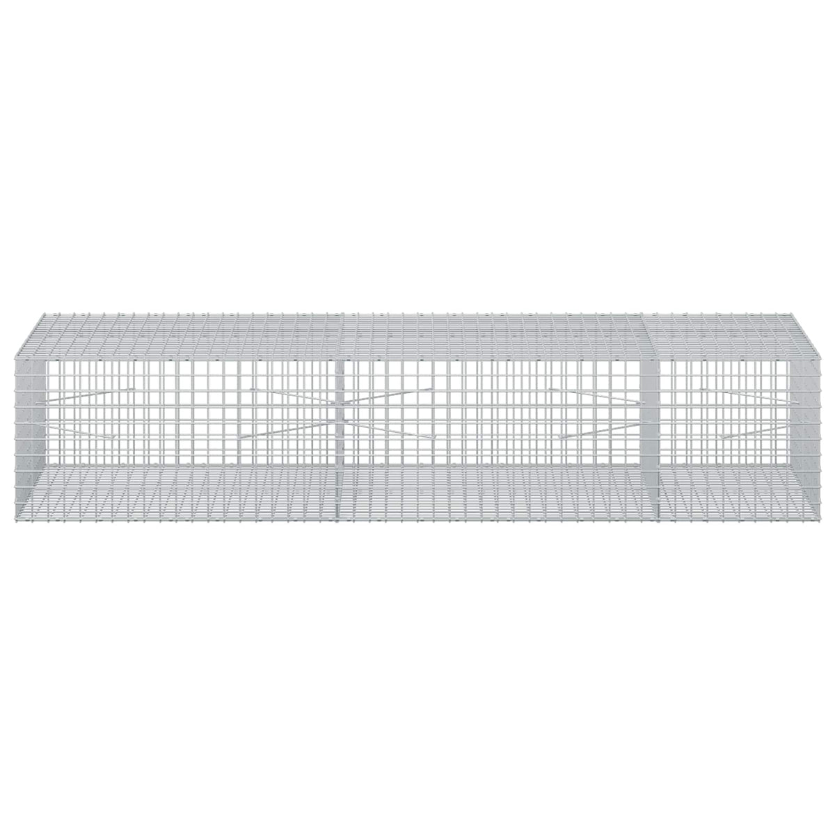 Γκαμπιόν με Σύρμα 3,5 mm και Πλέγμα 5x5 cm 250x100x50 εκ.
