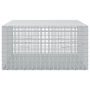 Γκαμπιόν με Σύρμα 3,5 mm και Πλέγμα 5x5 cm 250x100x50 εκ.