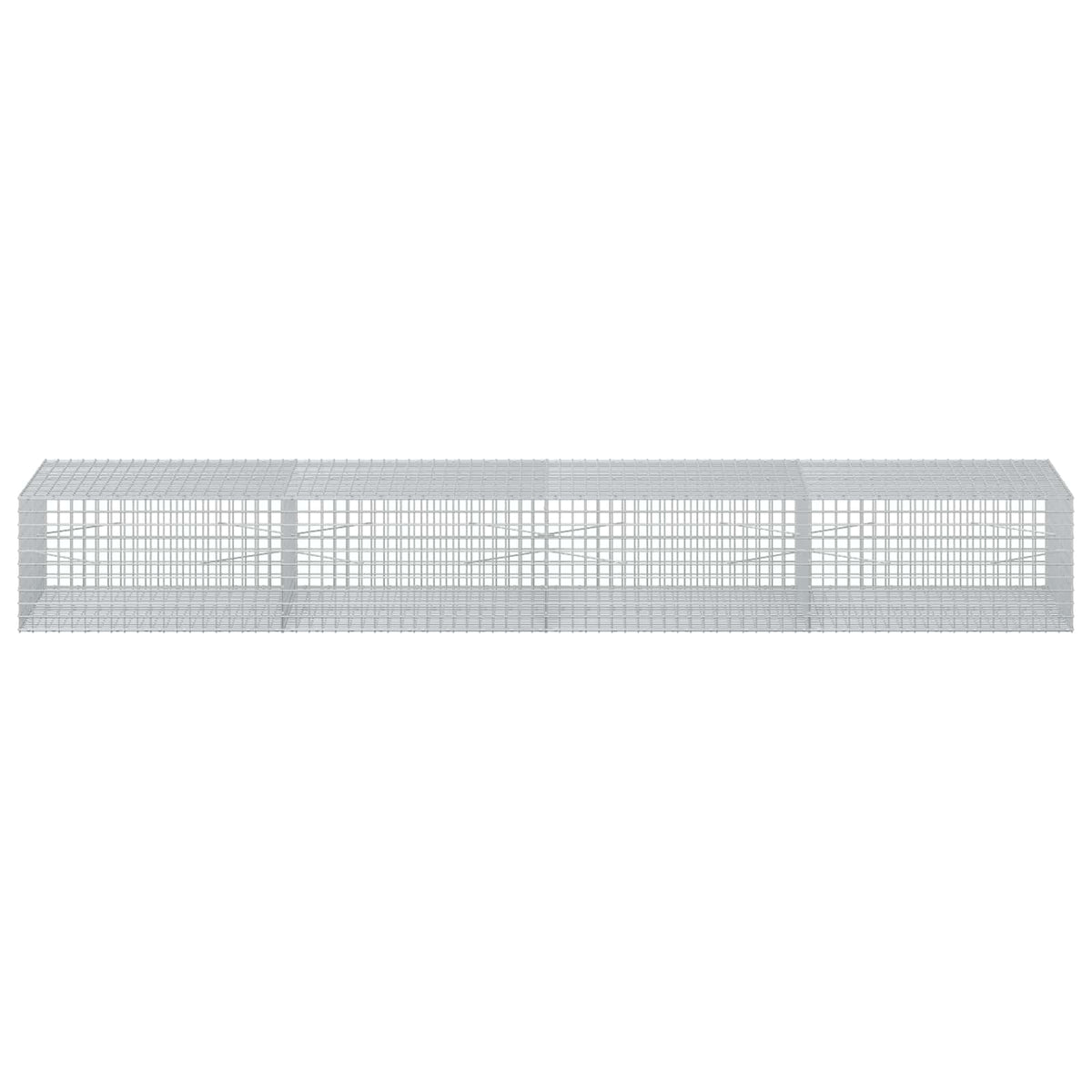 Γκαμπιόν με Σύρμα 3,5 mm και Πλέγμα 5x5 cm 400x100x50 εκ. - Pakobazaar