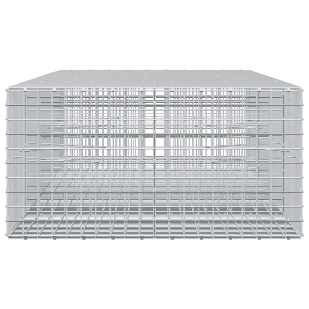 Γκαμπιόν με Σύρμα 3,5 mm και Πλέγμα 5x5 cm 400x100x50 εκ. - Pakobazaar