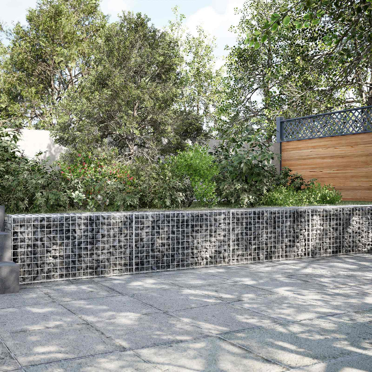 Γκαμπιόν με Σύρμα 3,5 mm και Πλέγμα 5x5 cm 750x100x50 εκ