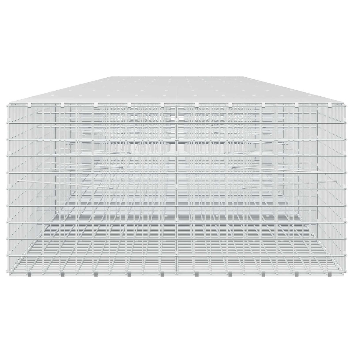 Γκαμπιόν με Σύρμα 3,5 mm και Πλέγμα 5x5 cm 800x100x50 εκ. - Pakobazaar