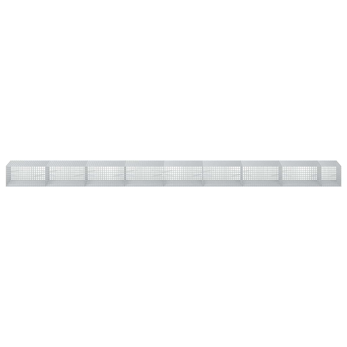 Γκαμπιόν με Σύρμα 3,5 mm και Πλέγμα 5x5 cm 850x100x50 εκ. - Pakobazaar