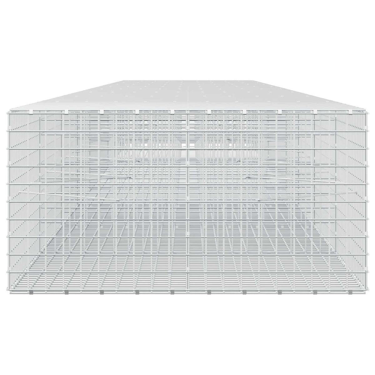 Γκαμπιόν με Σύρμα 3,5 mm και Πλέγμα 5x5 cm 850x100x50 εκ. - Pakobazaar