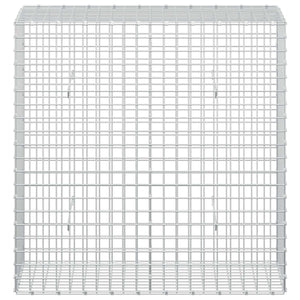 Γκαμπιόν με Σύρμα 3,5 mm και Πλέγμα 5x5 cm 50x100x100 εκ - Pakobazaar