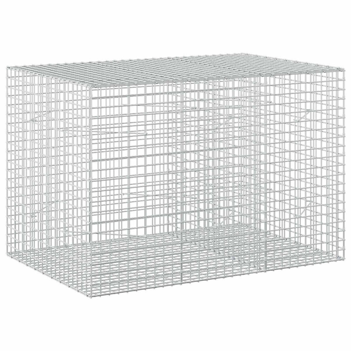 Γκαμπιόν με Σύρμα 3,5 mm και Πλέγμα 5x5 cm 150x100x100 εκ. - Pakobazaar