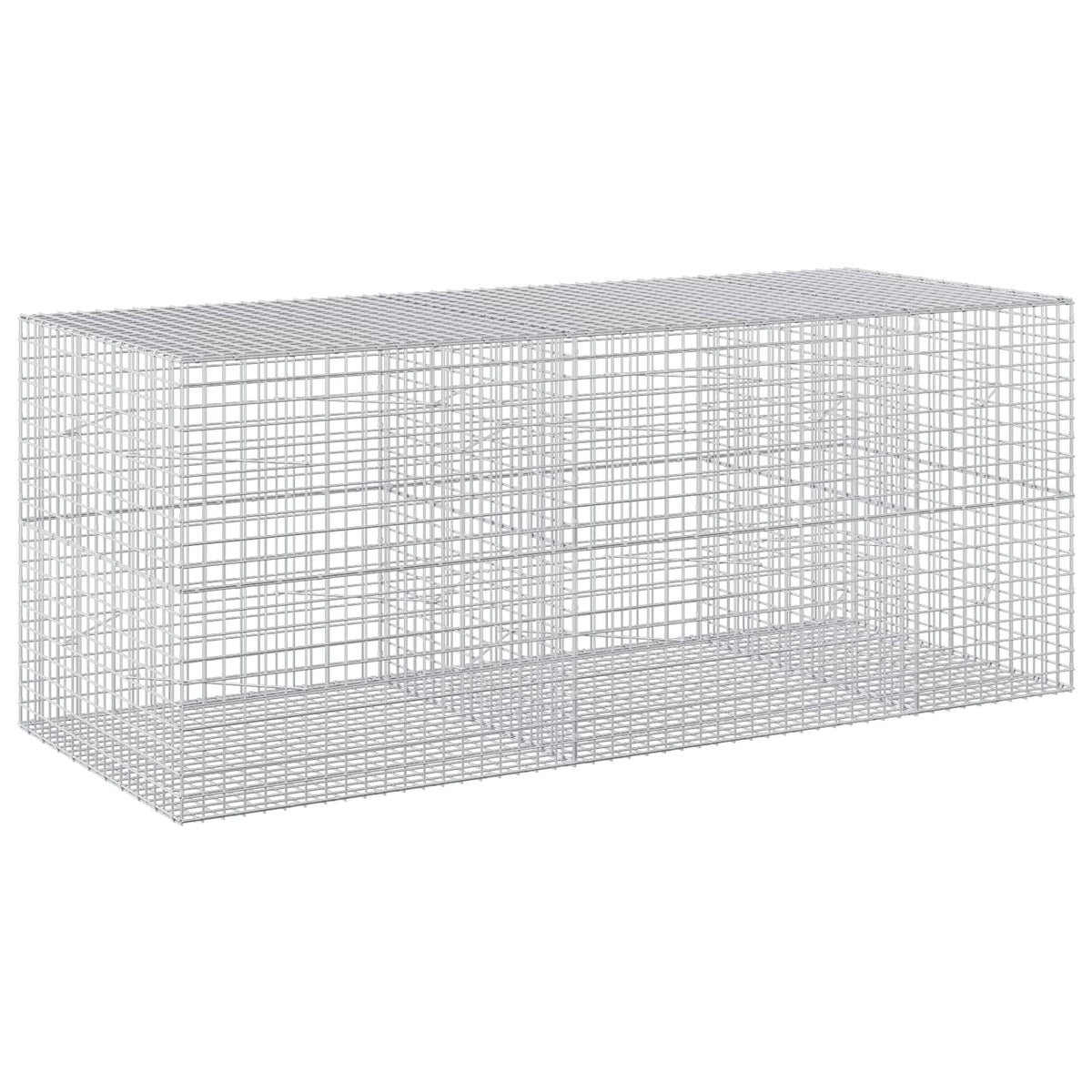 Γκαμπιόν με Σύρμα 3,5 mm και Πλέγμα 5x5 cm 250x100x100 εκ.