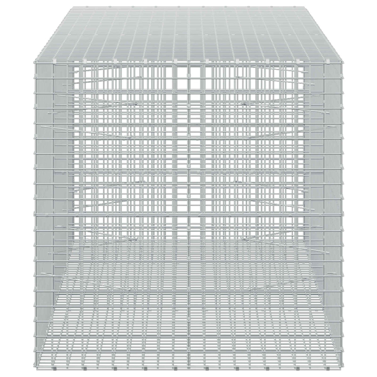 Γκαμπιόν με Σύρμα 3,5 mm και Πλέγμα 5x5 cm 250x100x100 εκ.