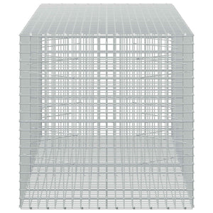 Γκαμπιόν με Σύρμα 3,5 mm και Πλέγμα 5x5 cm 250x100x100 εκ.