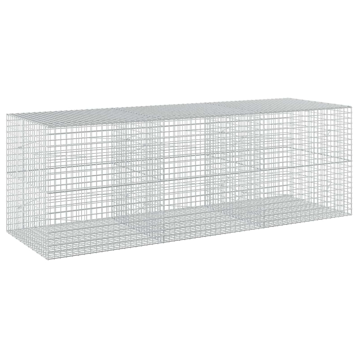Γκαμπιόν με Σύρμα 3,5 mm και Πλέγμα 5x5 cm 300x100x100 εκ. - Pakobazaar