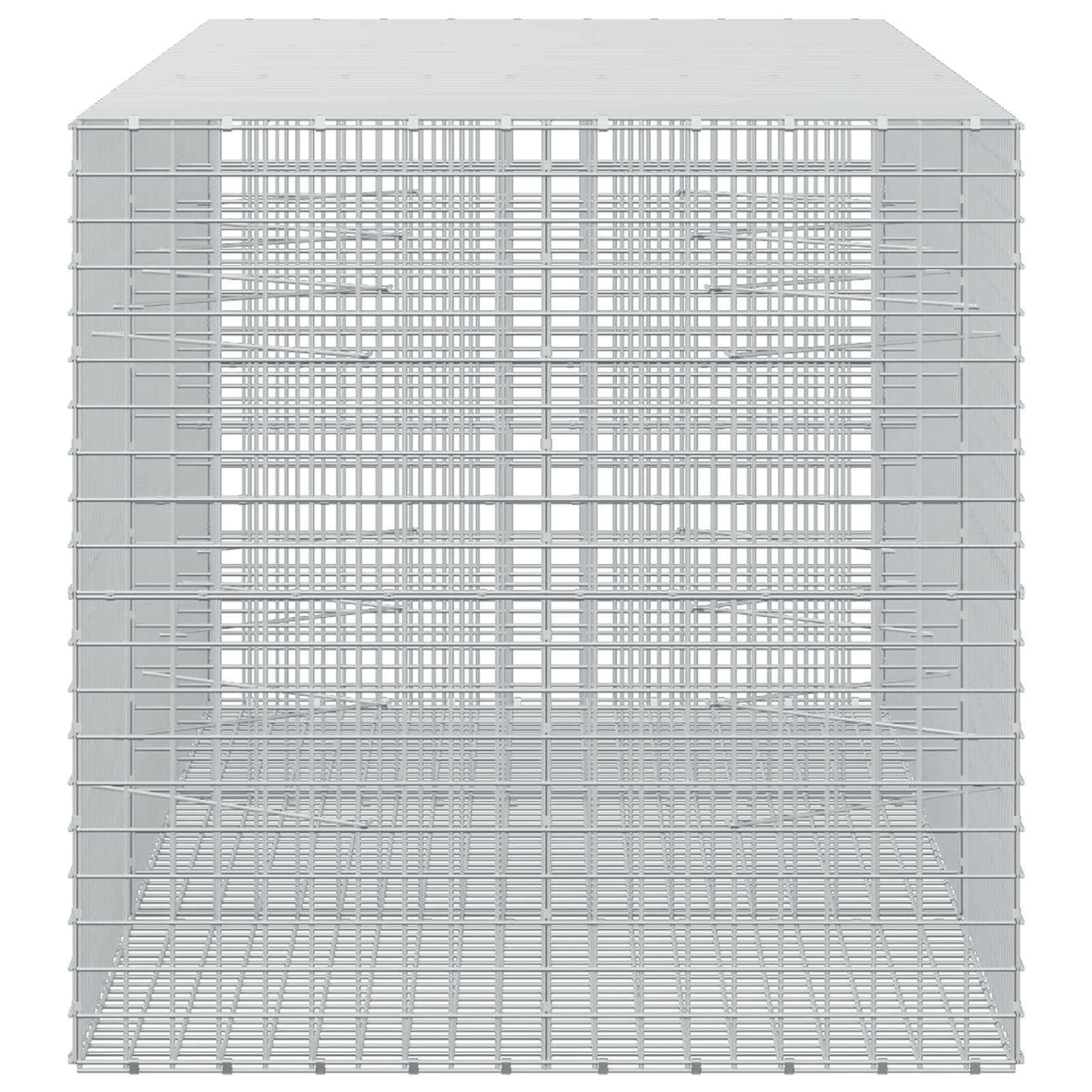 Γκαμπιόν με Σύρμα 3,5 mm και Πλέγμα 5x5 cm 300x100x100 εκ. - Pakobazaar
