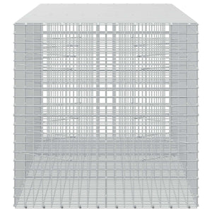 Γκαμπιόν με Σύρμα 3,5 mm και Πλέγμα 5x5 cm 300x100x100 εκ. - Pakobazaar