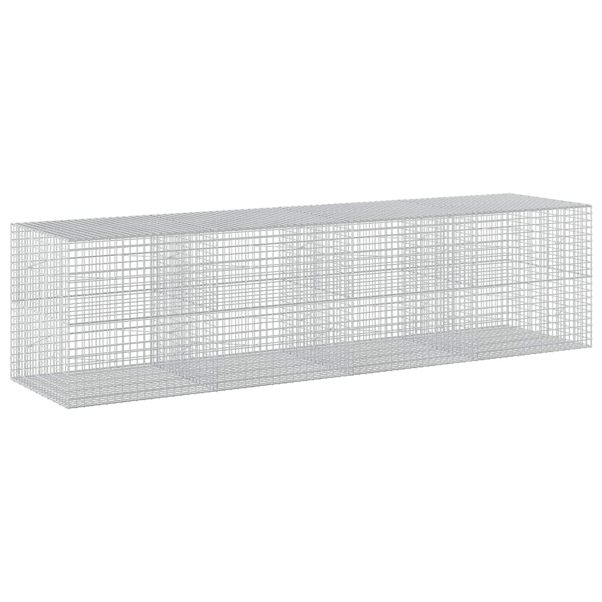 Γκαμπιόν με Σύρμα 3,5 mm και Πλέγμα 5x5 cm 400x100x100 εκ - Pakobazaar