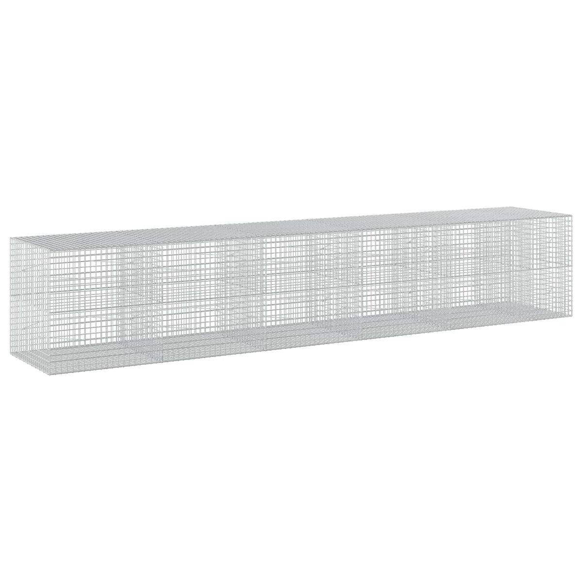 Γκαμπιόν με Σύρμα 3,5 mm και Πλέγμα 5x5 cm 550x100x100 εκ - Pakobazaar