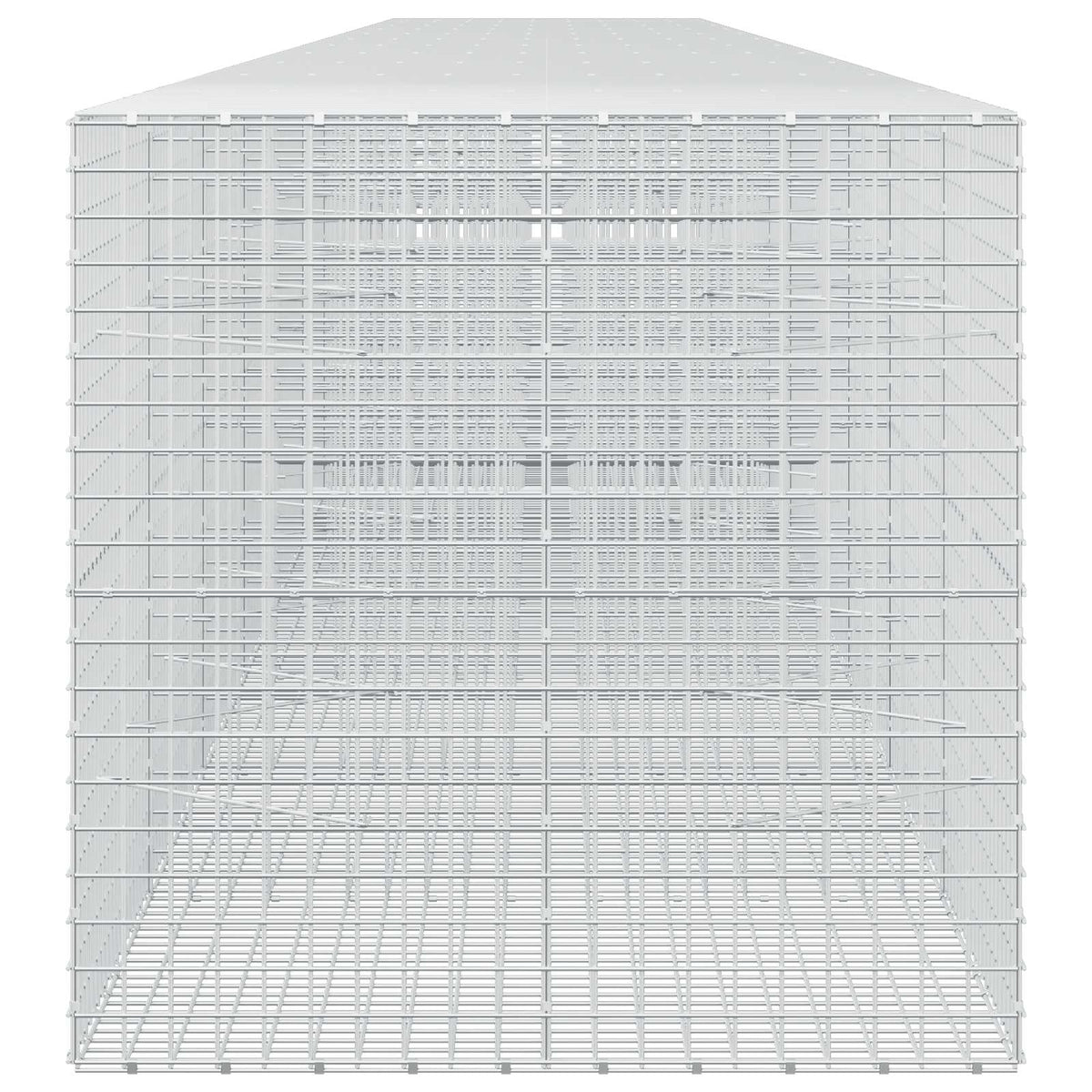 Γκαμπιόν με Σύρμα 3,5 mm και Πλέγμα 5x5 cm 1100x100x100 εκ - Pakobazaar