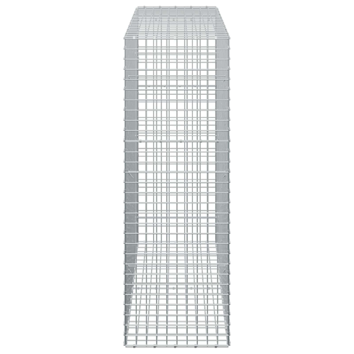 Γκαμπιόν με Σύρμα 3,5 mm και Πλέγμα 5x5 cm 50x100x150 εκ. - Pakobazaar
