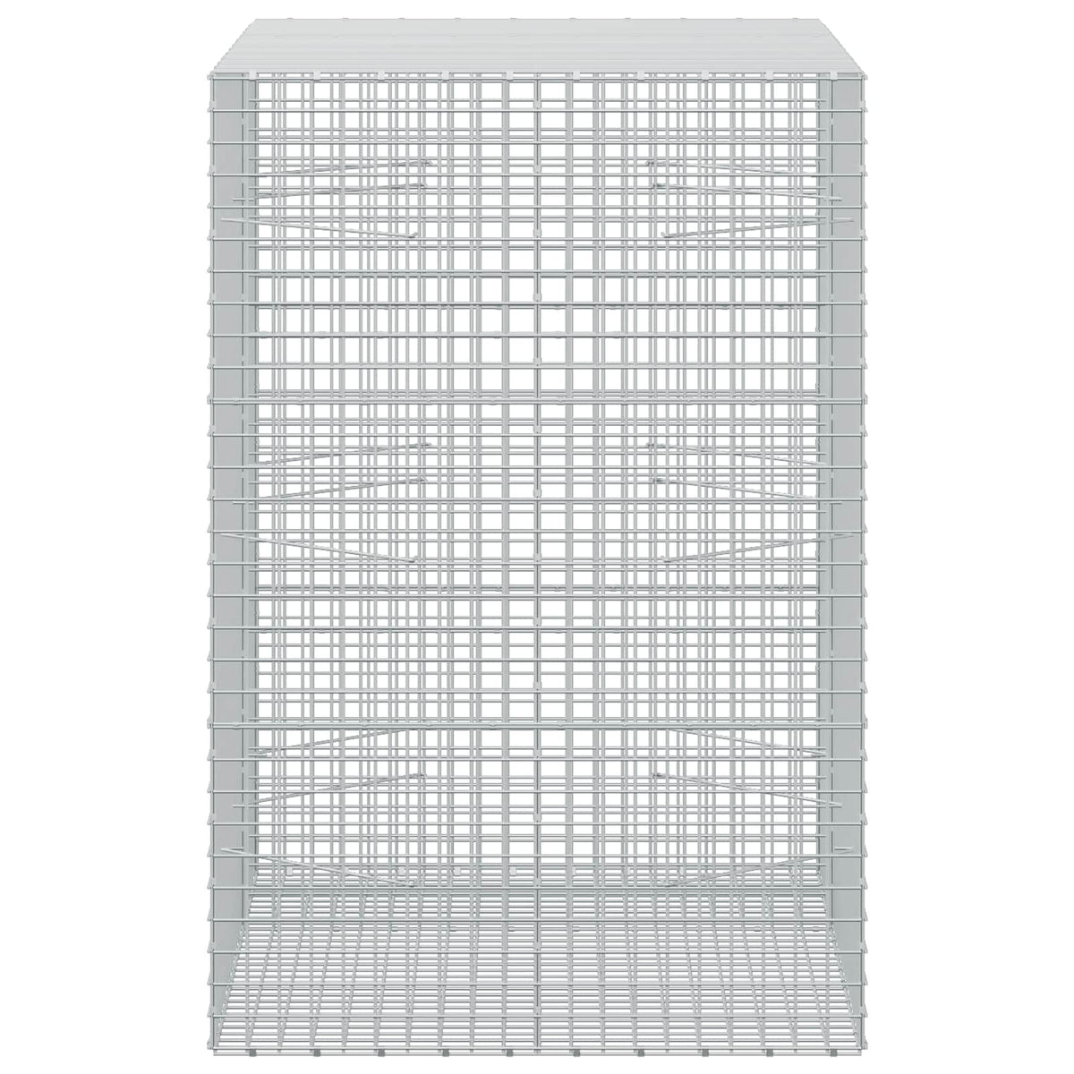 Γκαμπιόν με Σύρμα 3,5 mm και Πλέγμα 5x5 cm 150x100x150 εκ. - Pakobazaar
